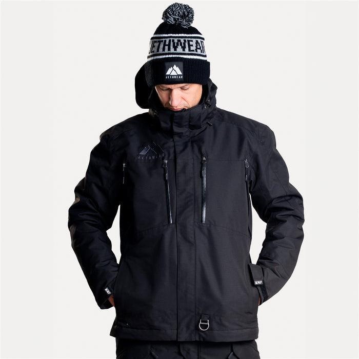 JETHWEAR Adapt 3-in-1 Unisex Jacket in Black/Iron
