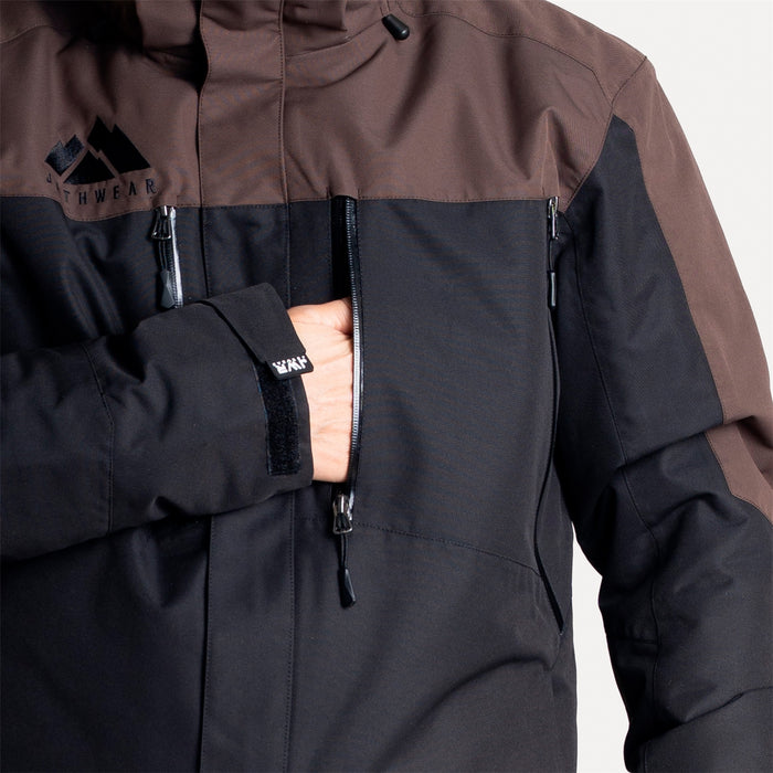 JETHWEAR Adapt 3-in-1 Unisex Jacket in Black/Earth
