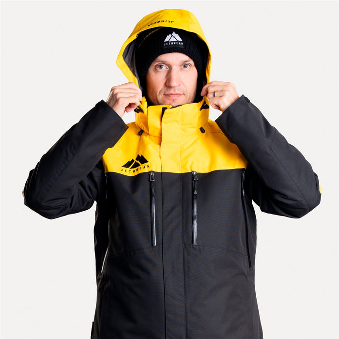 JETHWEAR Adapt 3-in-1 Unisex Jacket in Black/Spectral Yellow