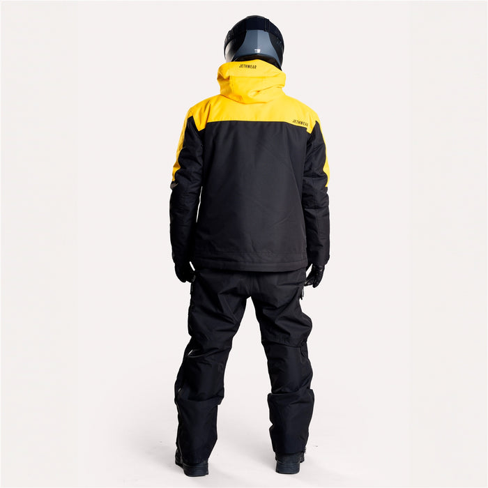 JETHWEAR Adapt 3-in-1 Unisex Jacket in Black/Spectral Yellow