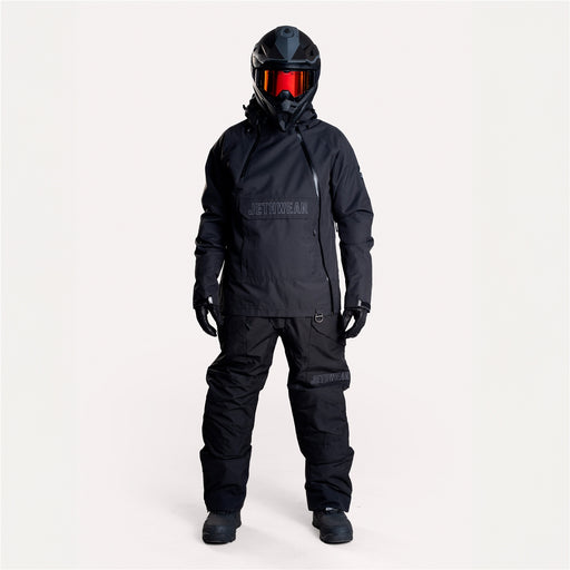 JETHWEAR Flight Anorak Unisex Jacket in Black/Iron