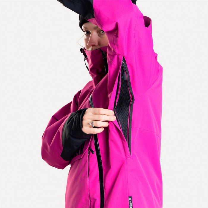 JETHWEAR Flight Anorak Unisex Jacket in Flower