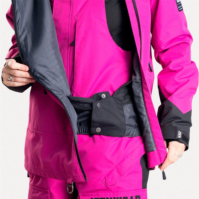 JETHWEAR Flight Anorak Unisex Jacket in Flower