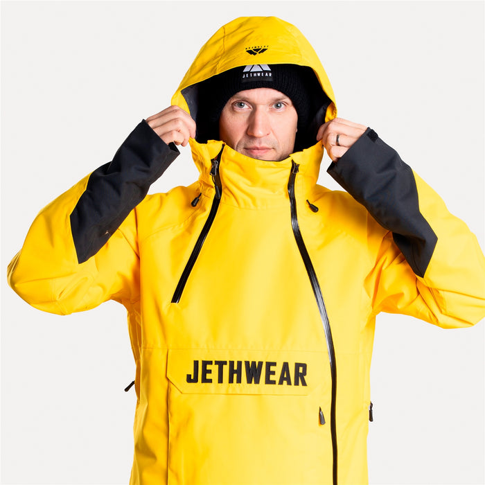 JETHWEAR Flight Anorak Unisex Jacket in Spectral Yellow