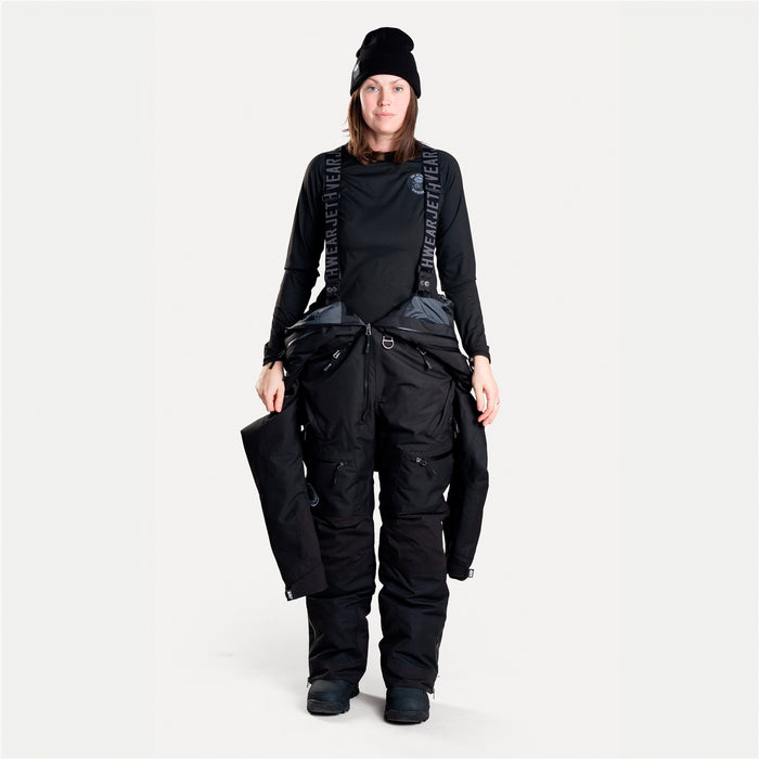 JETHWEAR Venture S.A.F.E. Women's One Piece Suit in Black/Flower
