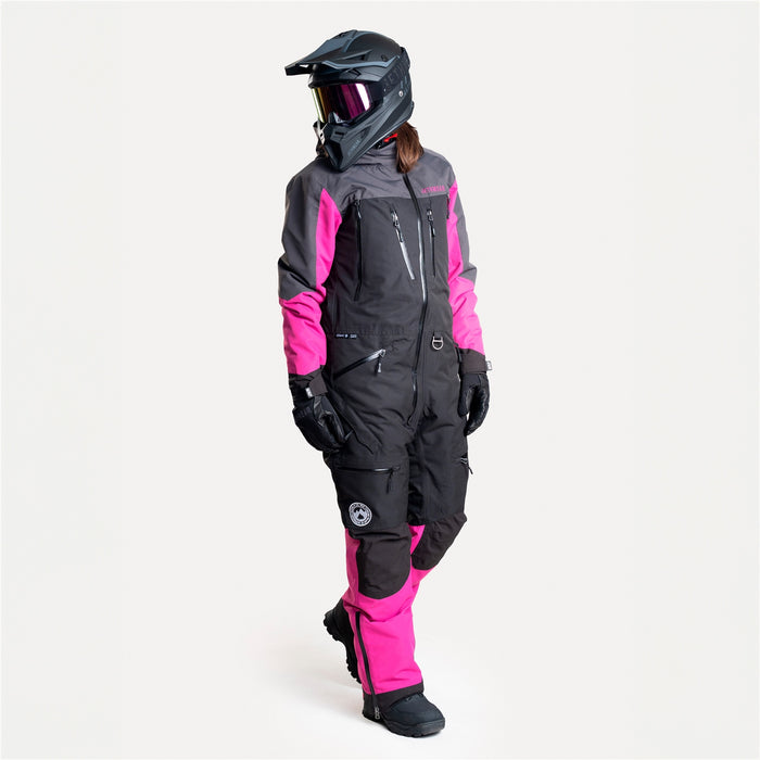 JETHWEAR Venture S.A.F.E. Women's One Piece Suit in Black/Iron/Flower