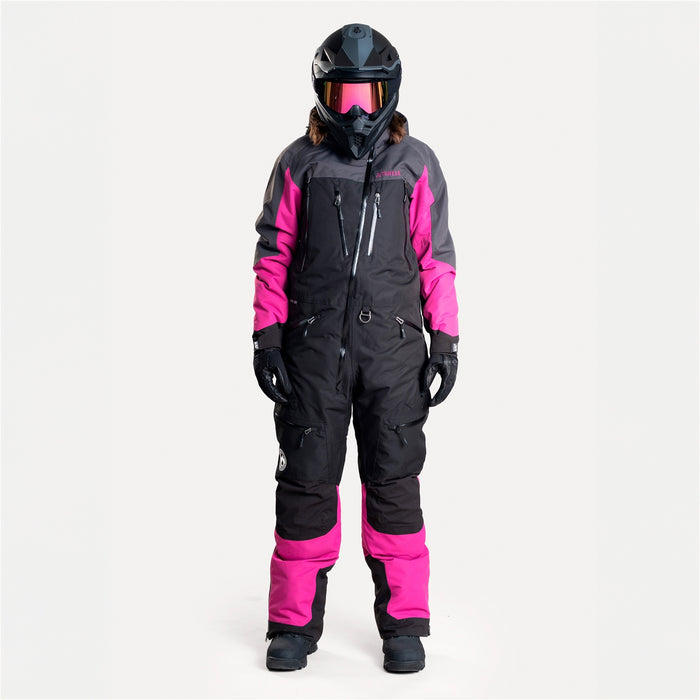 JETHWEAR Venture S.A.F.E. Women's One Piece Suit in Black/Iron/Flower