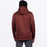 FXR  HYDROGEN TECH PULLOVER HOODIE 2025 in Oxblood/Asphalt