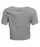 THOR CORP CROP TOP WOMEN'S SHIRT 2025 in Heather Gray