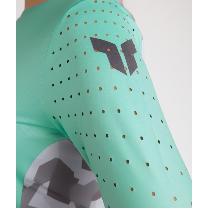 Thor Sportmode Shadow Women's Jersey in Teal