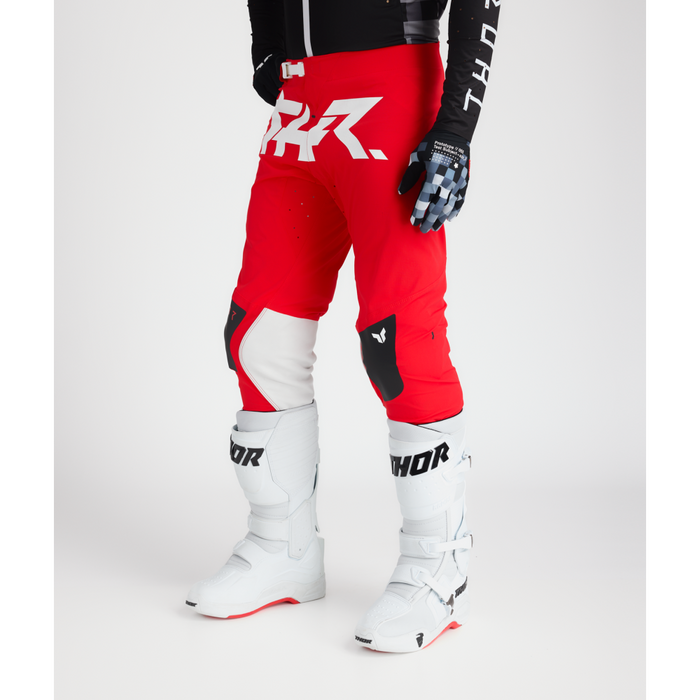 Thor Sportmode Riot Pants in Black/Red