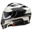 Z1R SOLARIS 2.0 MODULAR SLATER HELMET 2025 IN White/Black