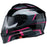 Z1R SOLARIS 2.0 MODULAR SLATER HELMET 2025 IN Black/Pink