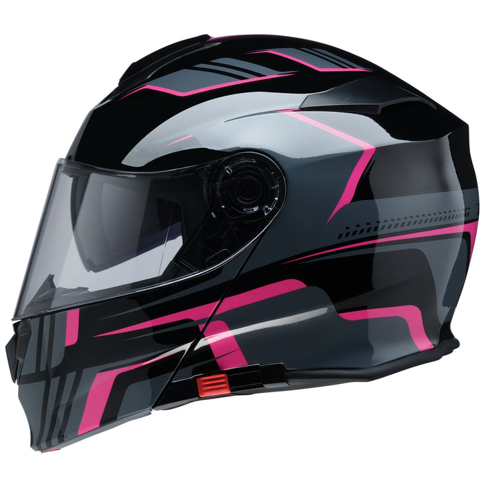 Z1R SOLARIS 2.0 MODULAR SLATER HELMET 2025 IN Black/Pink