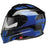 Z1R SOLARIS 2.0 MODULAR SLATER HELMET 2025 IN Black/Blue