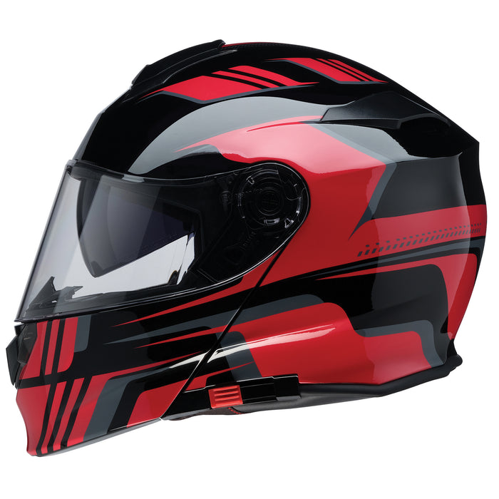 Z1R SOLARIS 2.0 MODULAR SLATER HELMET 2025 IN Black/Red