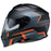Z1R SOLARIS 2.0 MODULAR SLATER HELMET 2025 IN Black/Orange