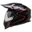 Z1R RANGE 2.0 VOYAGER HELMET 2025 in Black/Red