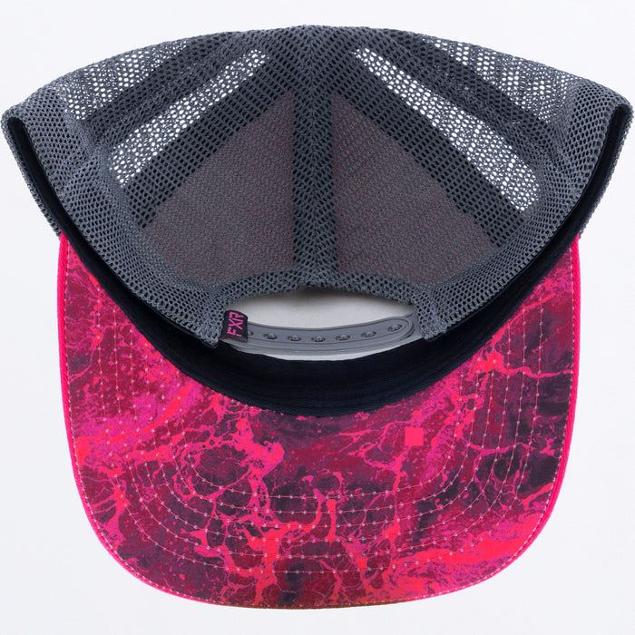 FXR Pro FIsh Hat in Fuchsia/Asphalt