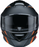 Z1R SOLARIS 2.0 MODULAR SLATER HELMET 2025 IN Black/Orange