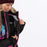 FXR COLD CROSS CX LITE MONOSUIT in Black/Razz-Blue Fade