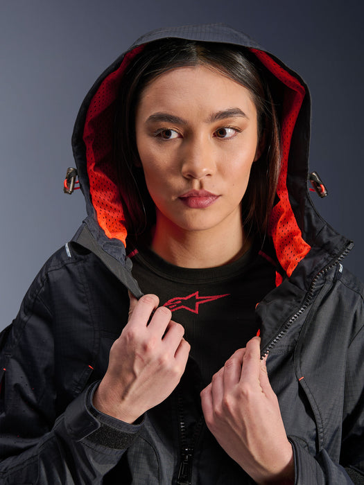 ALPINESTARS STELLA MOLLY AIR JACKETS 2026 in Black/Fluo Coral