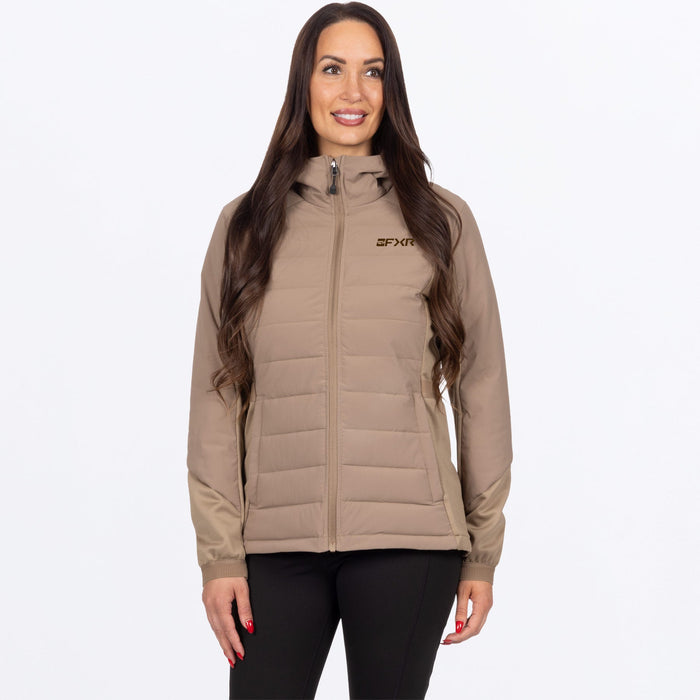 FXR WOMEN'S PHOENIX WINDPROOF QUILTED JACKET in Canvas