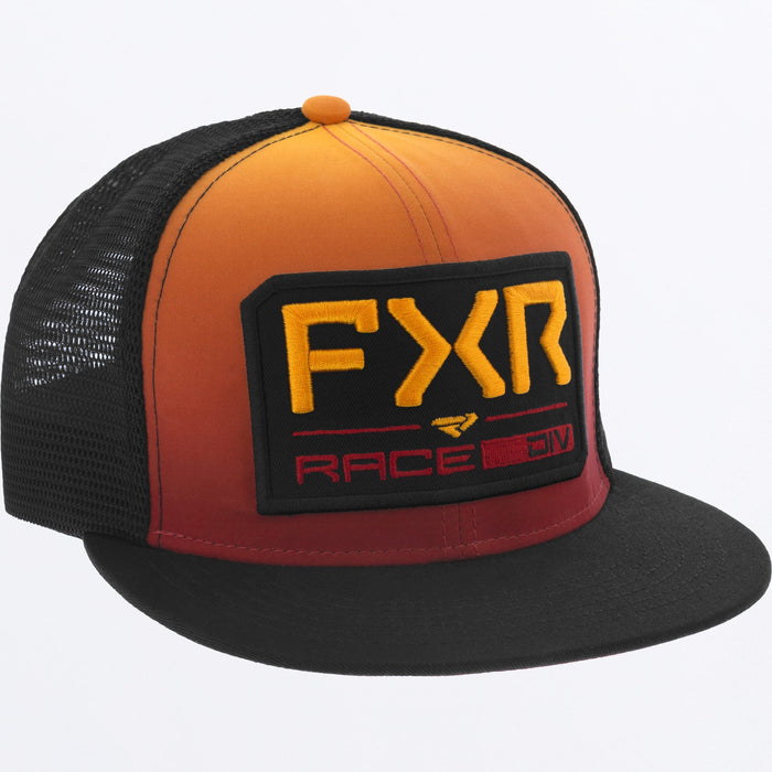 FXR Race Div Hat in Black/Flame