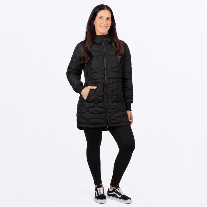 FXR ISLA QUILTED WOMEN'S JACKET 2025 - Black