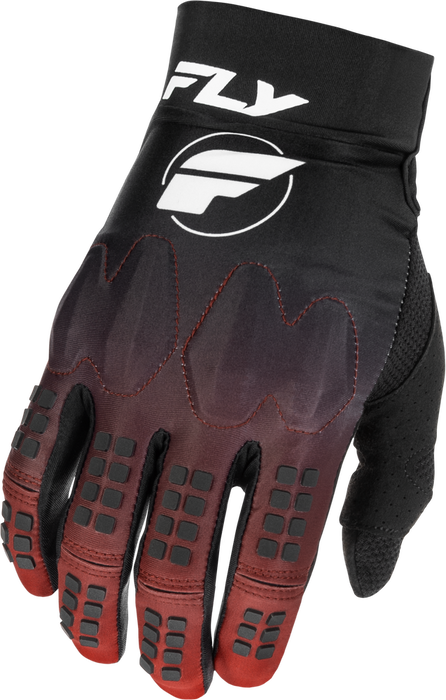 FLY RACING KINETIC EVOLUTION DST YOUTH GLOVES 2026 in Red/Black/Grey