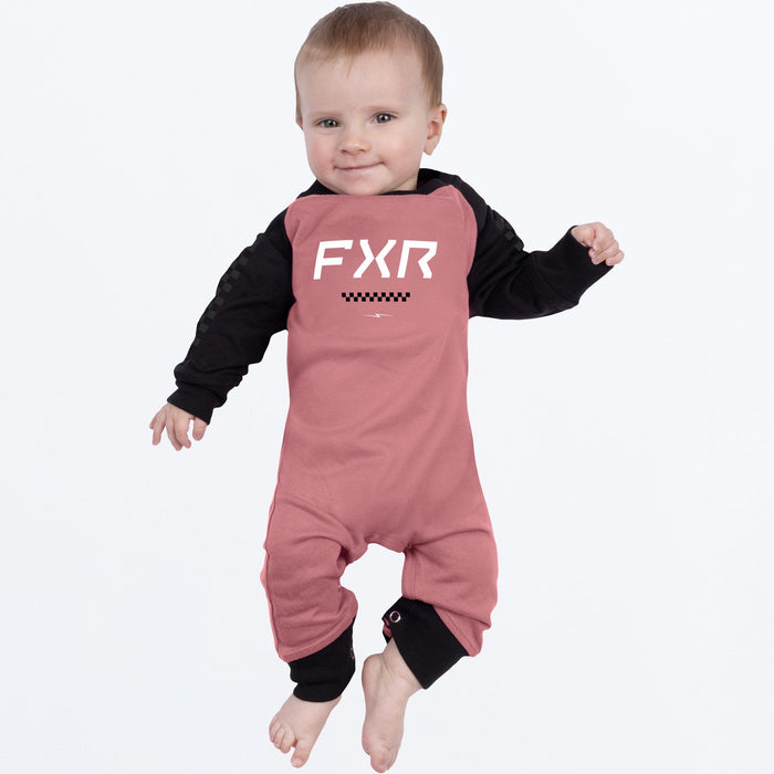 FXR INFANT STACK ONESIE 2025 - Rose