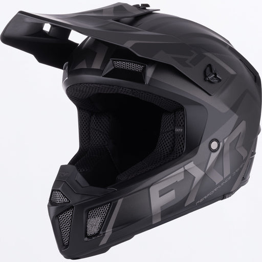 FXR YOUTH CLUTCH EVO HELMET 2025 - Black Ops