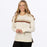 FXR Side Star Crew Women's Pullover Sweater Cream/Copper