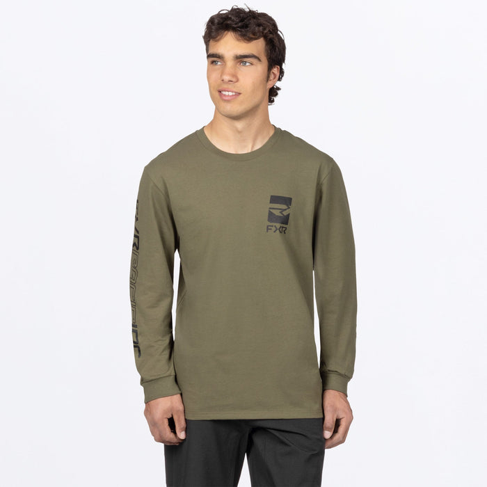 FXR VICTORY PREMIUM LONGSLEEVE in Army/Black