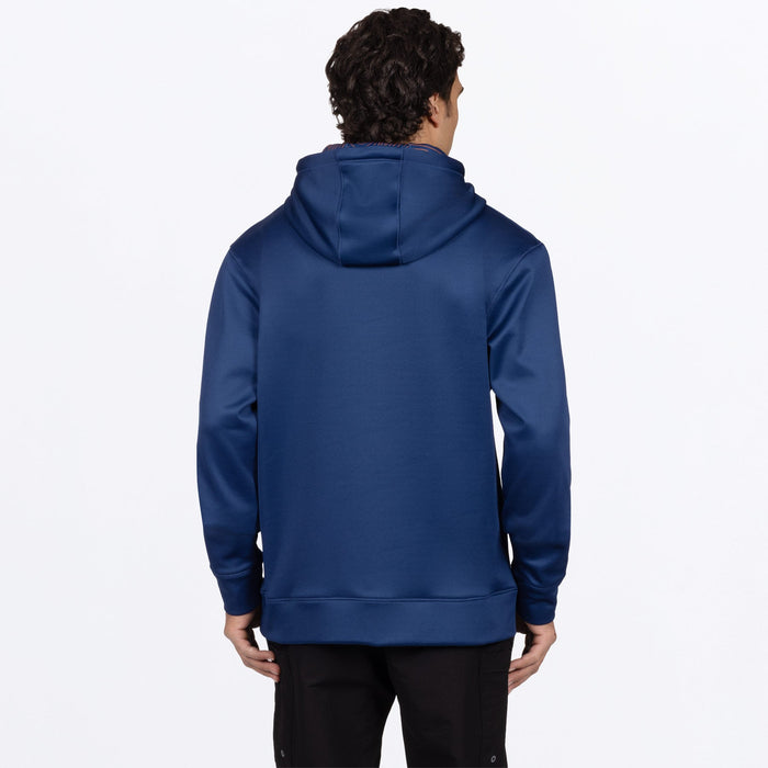 FXR PRO FISH TECH PULLOVER HOODIE in Midnight/Orange