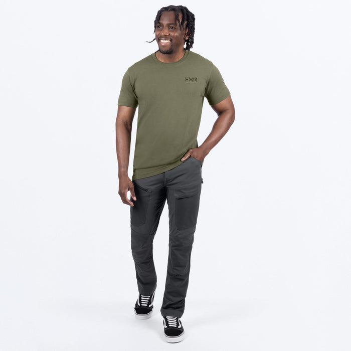 FXR BASS PREMIUM T-SHIRT 2025 - Moss/Army