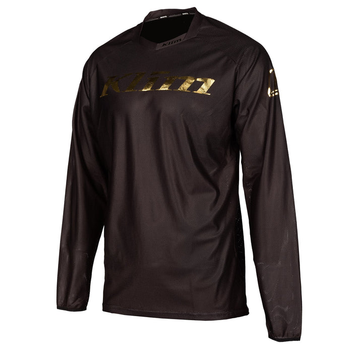 KLIM XC Lite Youth Jersey in Black - Gold