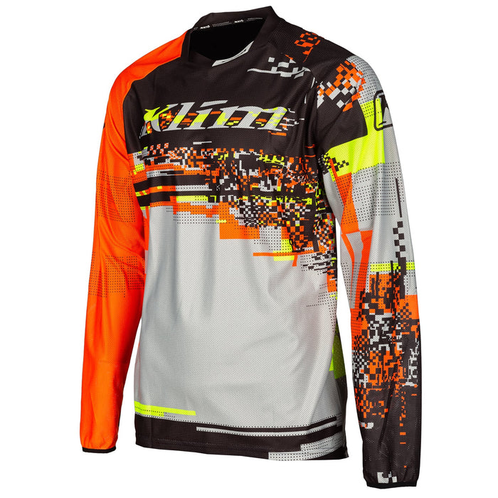 KLIM XC Lite Jerseys in Digital Chaos Orange 2022