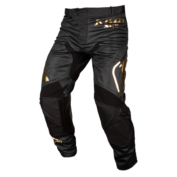 Klim XC Lite Pants in Black - Gold 2022