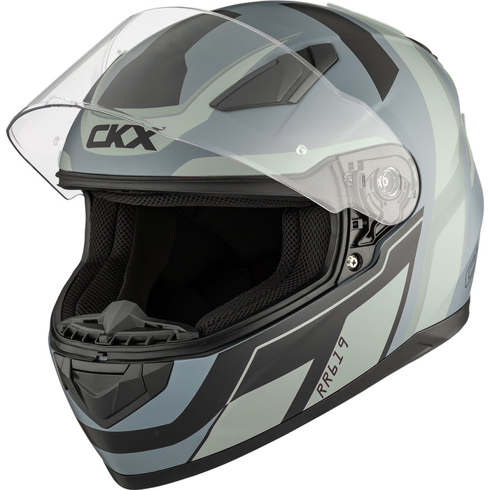 CKX RR619 INTERCEPTOR HELMET 2024 - Matte Silver