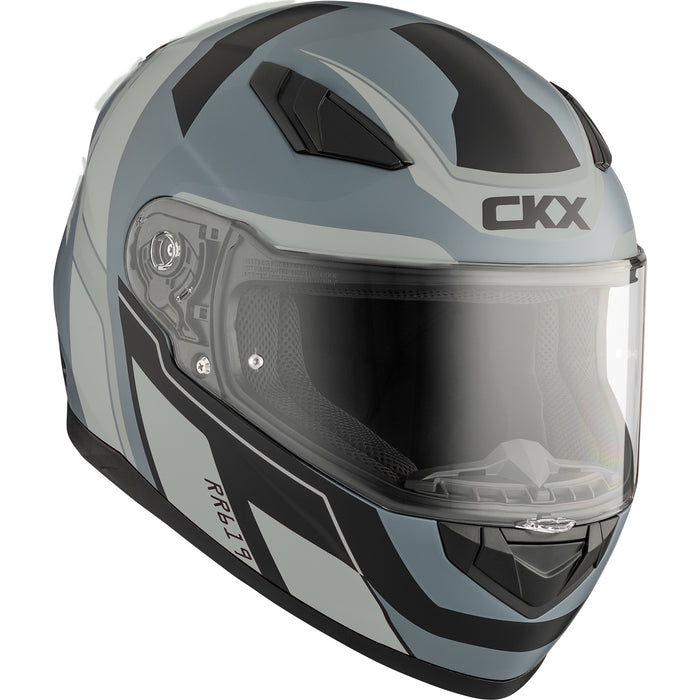 CKX RR619 INTERCEPTOR HELMET 2024 - Matte Silver