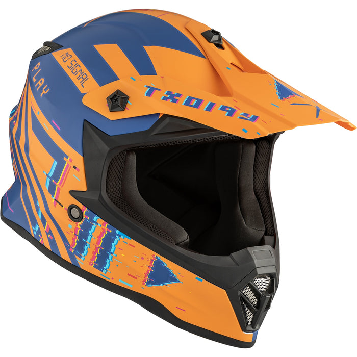 CKX TX019Y ERROR YOUTH HELMET 2025 - Matte Orange