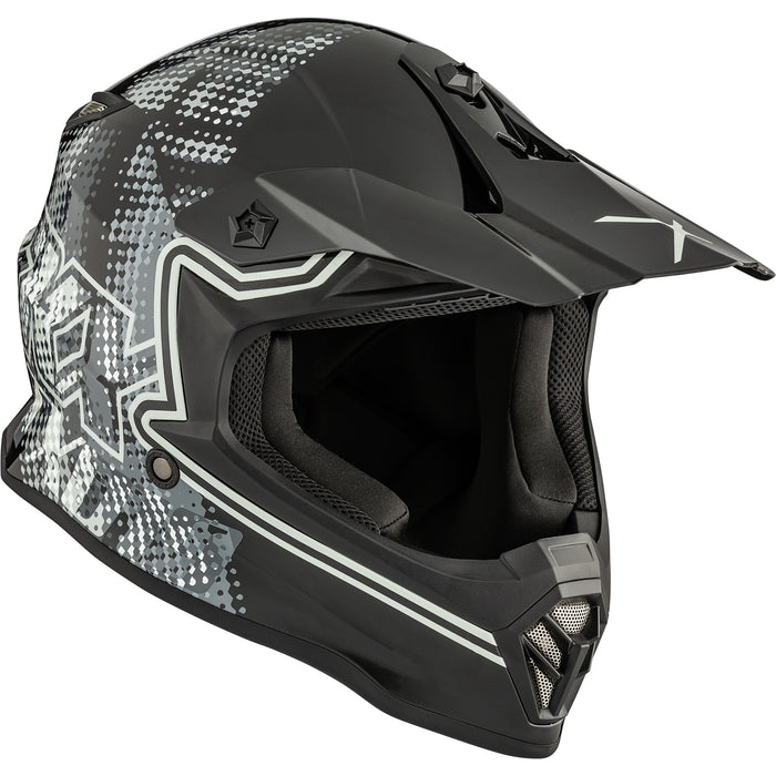 CKX TX019Y GLEAM YOUTH HELMET 2025 - Glossy Black