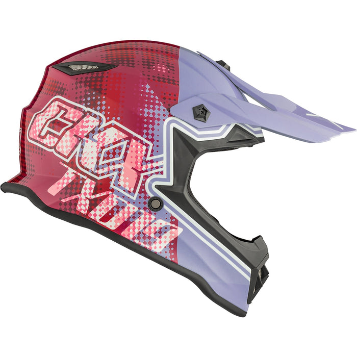 CKX TX019Y GLEAM YOUTH HELMET 2025 - Glossy Purple/Red