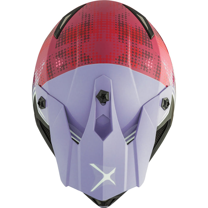 CKX TX019Y GLEAM YOUTH HELMET 2025 - Glossy Purple/Red