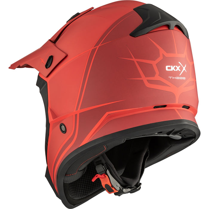 CKX TX228 ENERGY HELMET 2025 - Matte Red
