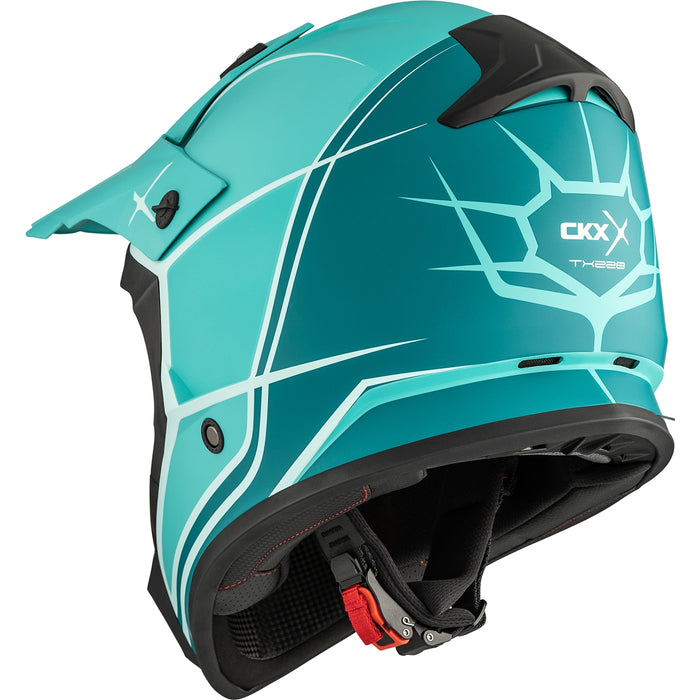 CKX TX228 ENERGY HELMET 2025 - Matte Turqouise