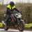 OXFORD SPARTAN LONG JACKET in Black/Fluo