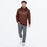 FXR HYDROGEN TECH PULLOVER HOODIE in Dark Cedar/Stone