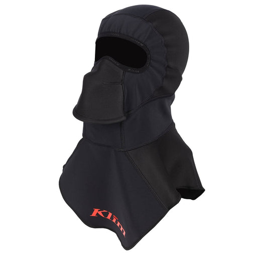 Klim Arctic Balaclava in Black - Fiery Red